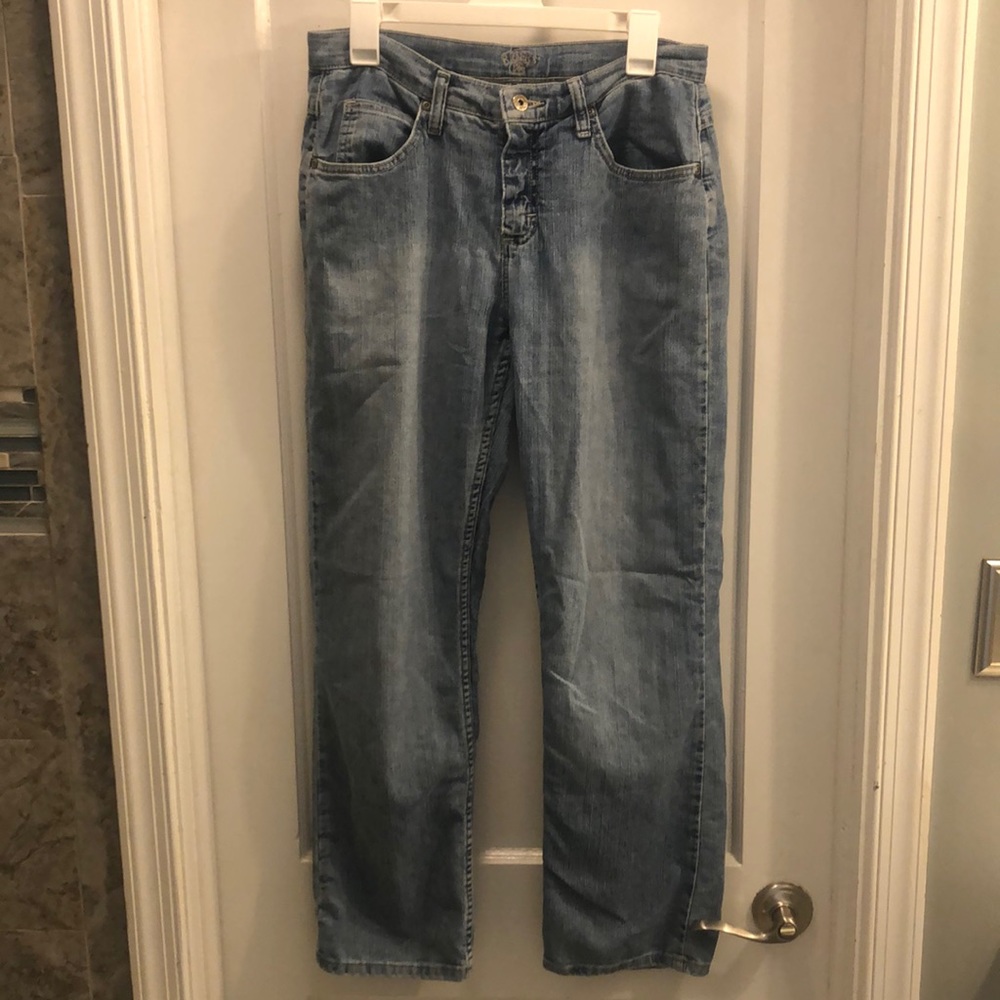 Rider by Lee low rise wide leg jeans